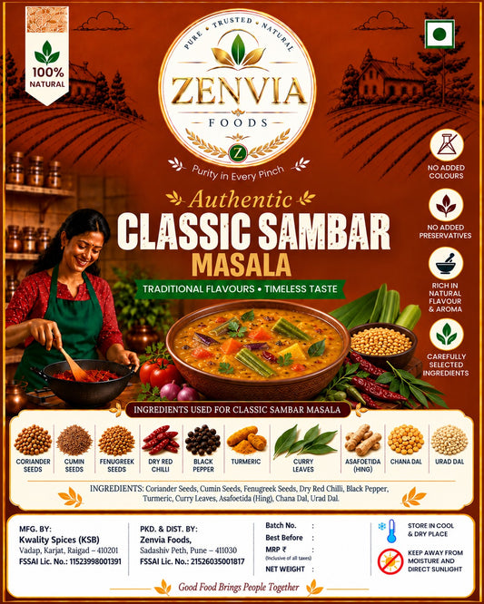 Zenvia Classic Sambar Masala