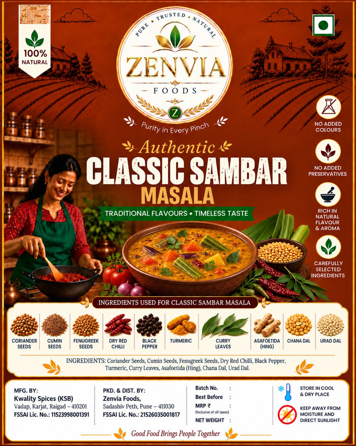 Zenvia Classic Sambar Masala
