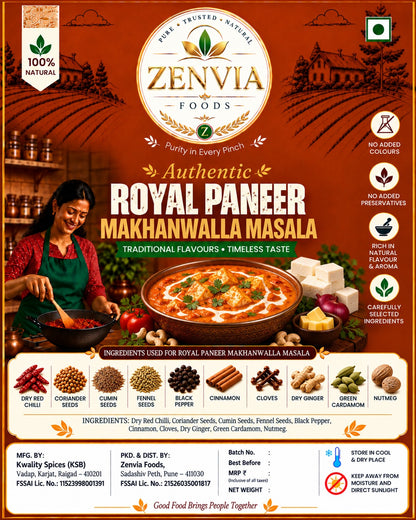 Zenvia Royal Paneer Makhanwalla Masala
