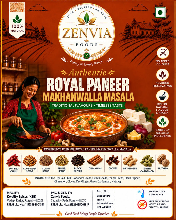 Zenvia Royal Paneer Makhanwalla Masala